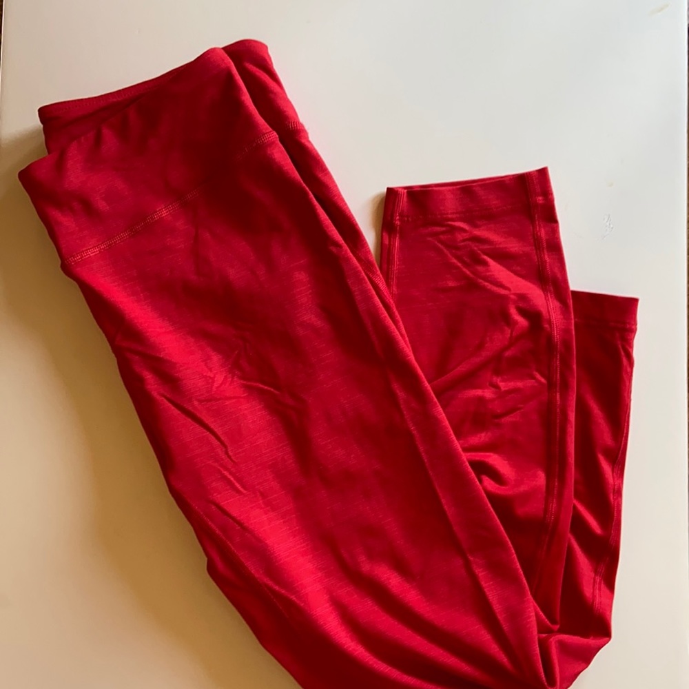 Outdoor voices size Large red leggings